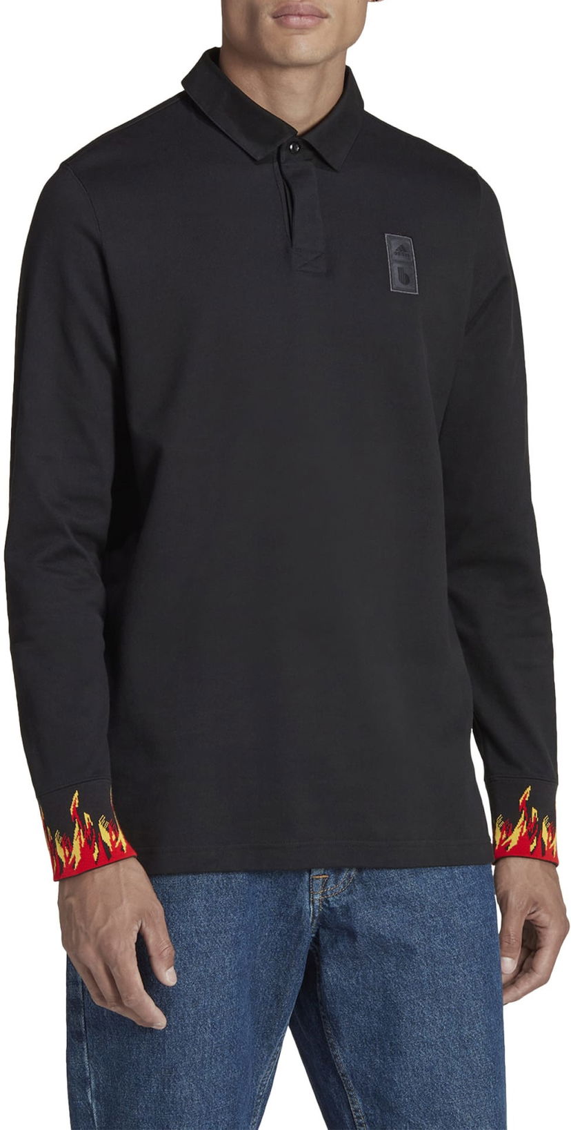 Polotröja adidas Originals Belgium Lifestyler Svart | hg1362