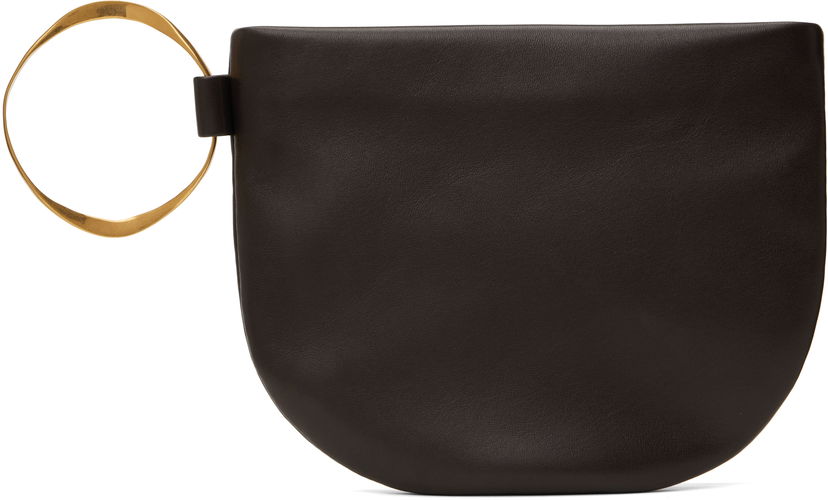 Handväska The Row The Row Geo Bracelet Clutch Brun | W1775-L148