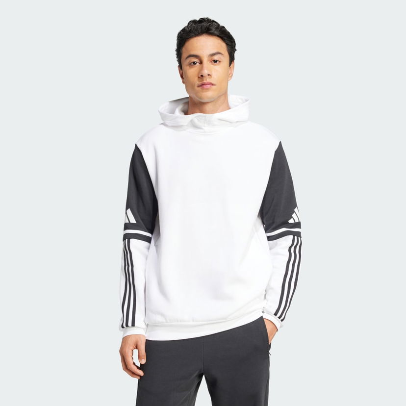 Sweatshirt adidas Performance Squadra 25 Hoodie Vit | JD2976