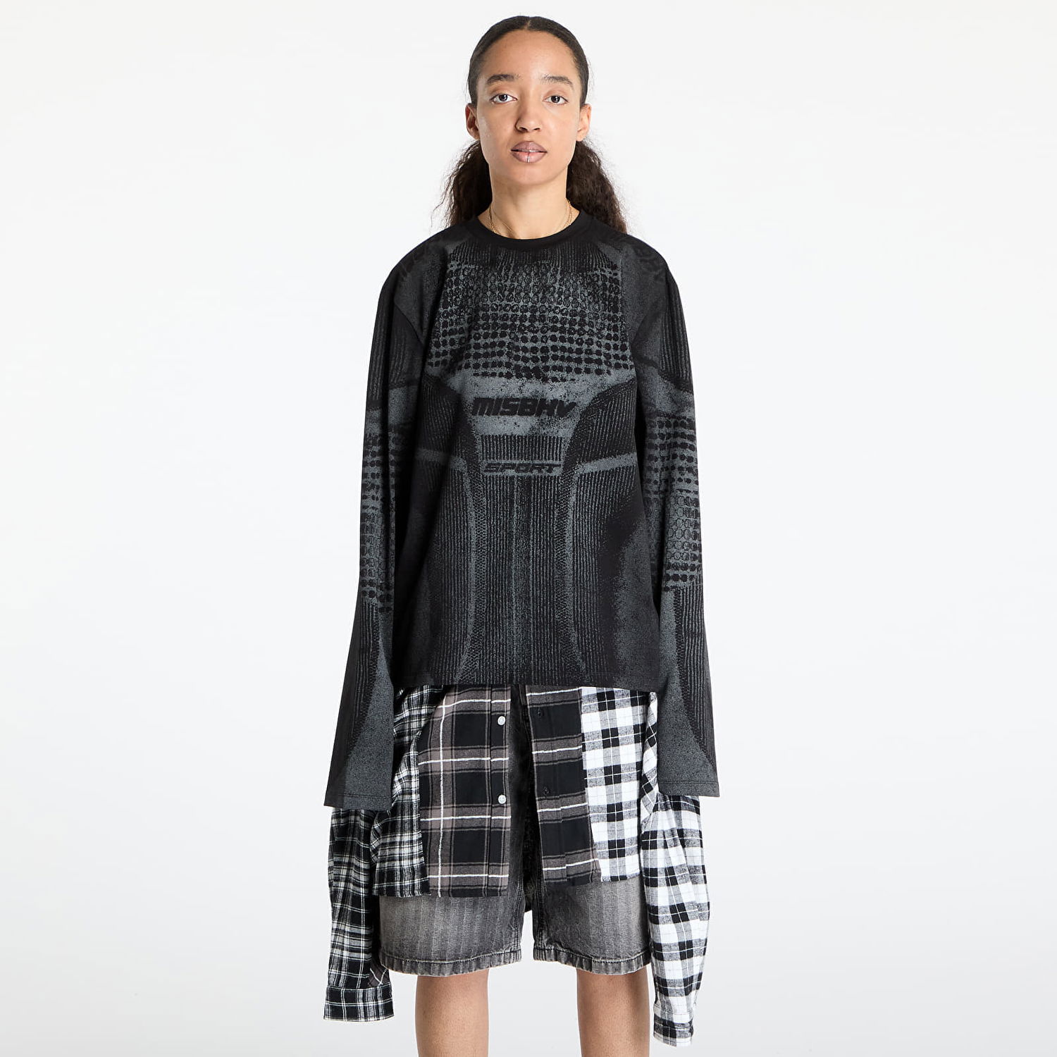 Sweater MISBHV MISBHV Active Longsleeve Svart | 250M156, 0