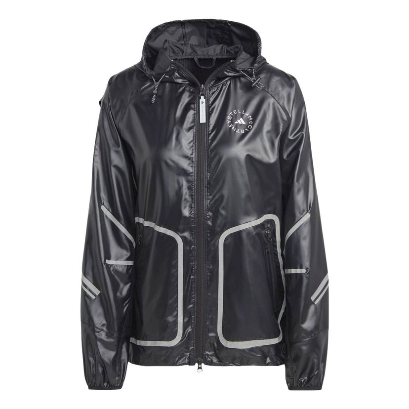 Vindjacka adidas Originals Stella McCartney x TruePace Running Jacket Svart | IC9717