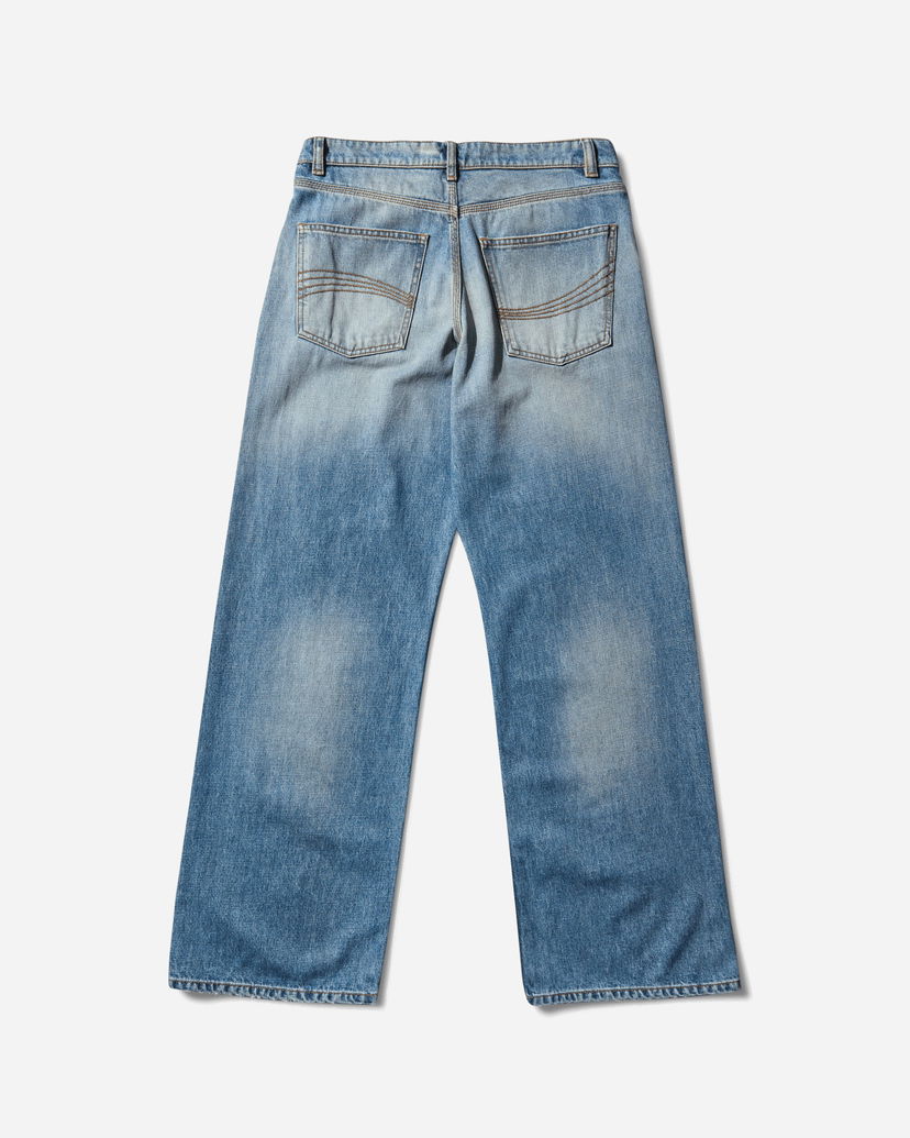 Jeans ERL Breakwater Wash Jeans Blå | ERL11P003 1