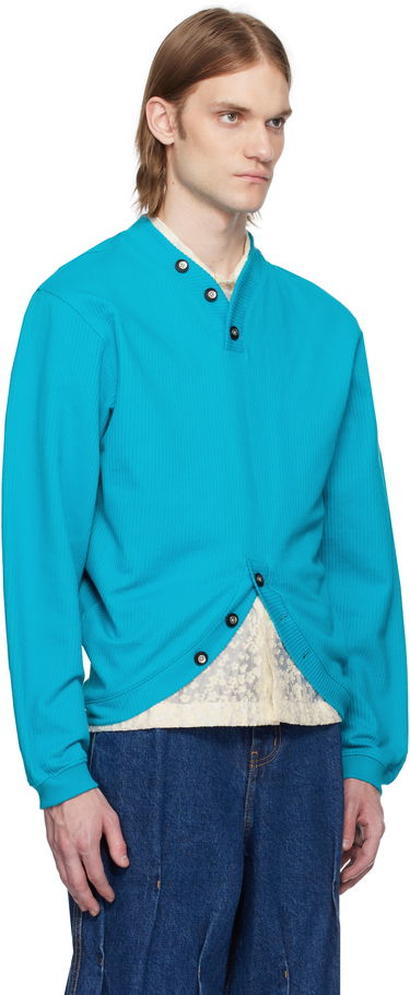 Sweater ADER ERROR ADER error Ribbed Knit Sweatshirt Turkos | BO01SSSW0101TQ, 1