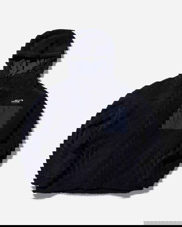 Pufferjacka Martine Rose Oversized Fleece Jacket Mörkblå | 706JT04504, 1