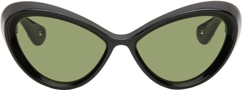 Solglasögon Jean Paul Gaultier Jean Paul Gaultier 'The Parisian Cat' Sunglasses Svart | 25/03-U-EY001-X059-00