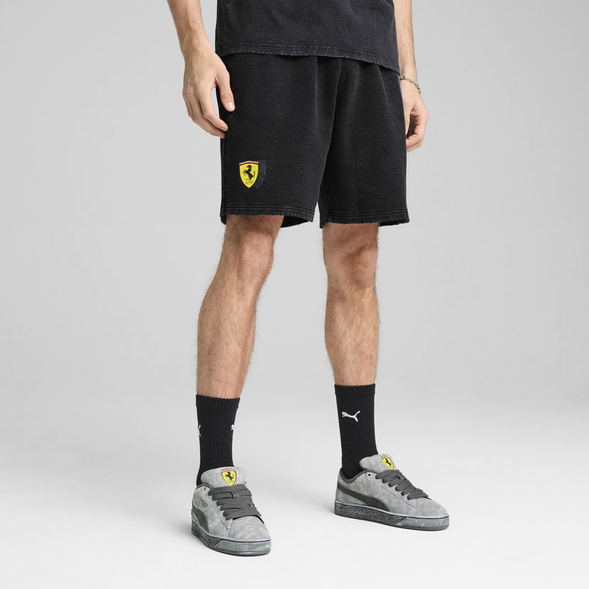 Shorts Puma Scuderia Ferrari Desert Sun Shorts Svart | 631322_01
