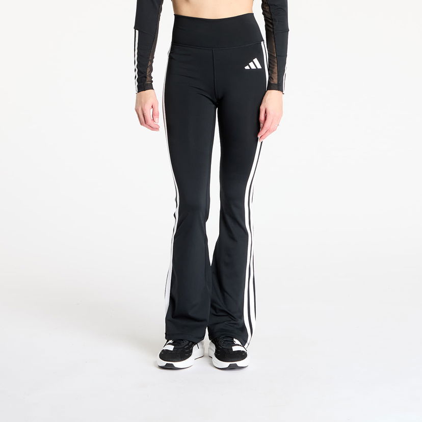 Damasker adidas Performance Optime Essentials 3-Stripes Flared Leggings Svart | JD6544