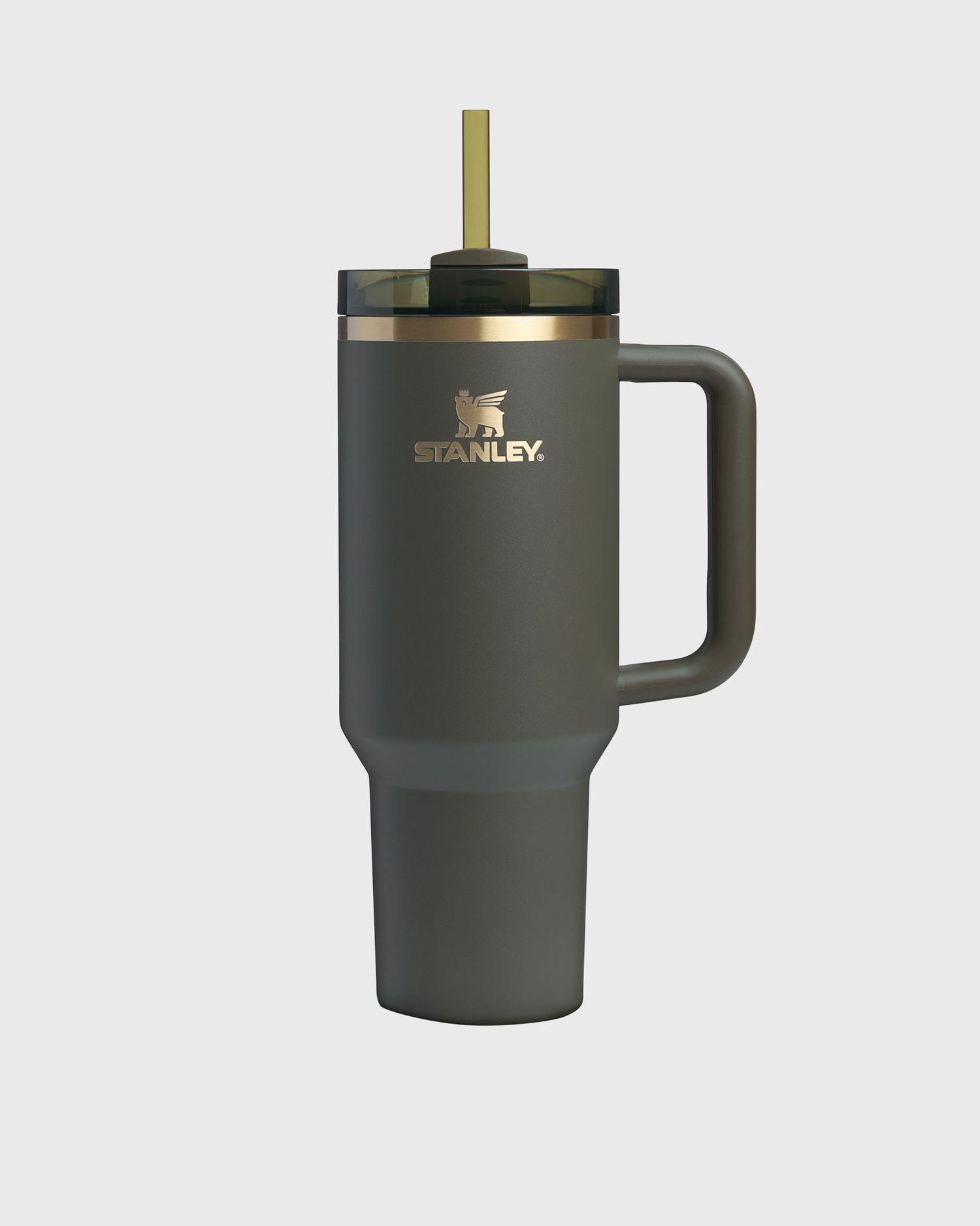 Dricksflaska Stanley Quencher H2.O FlowState Handled Tumbler 40 oz with Straw Grön | 10-10824-988, 0