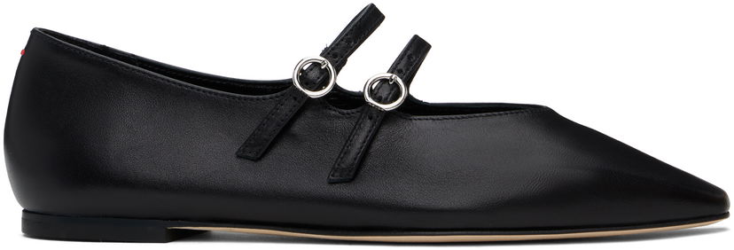 Kläder Aeyde Aeyde Franny Ballerina Flats Svart | A11-FL-VALS08FL148-SS25-800-007