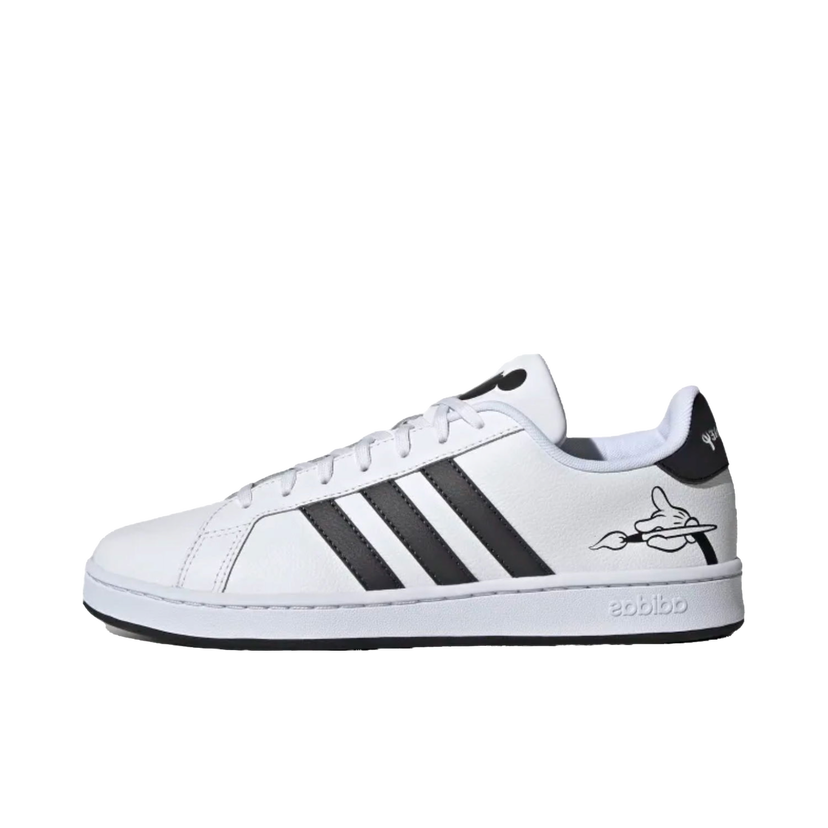 Sneakers och skor adidas Originals Grand Court Base Disney Mickey Mouse Brush Vit | GW3658