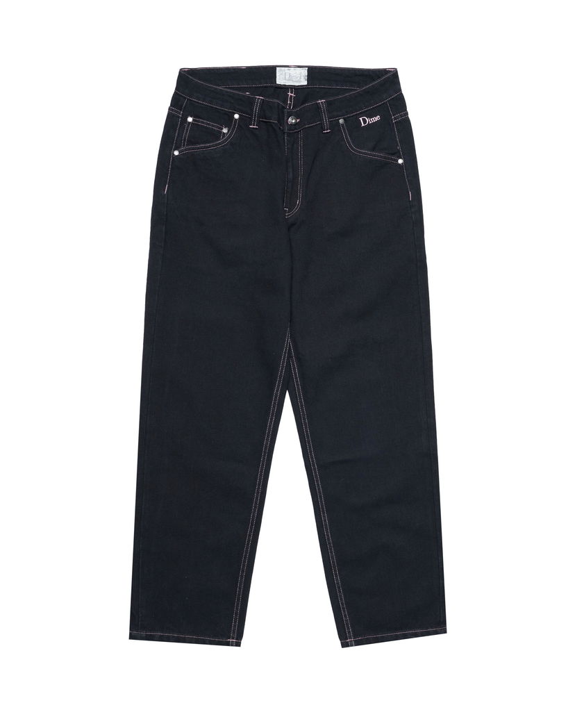 Jeans Dime Relaxed Denim Pants Svart | DIMEHO2414BLK