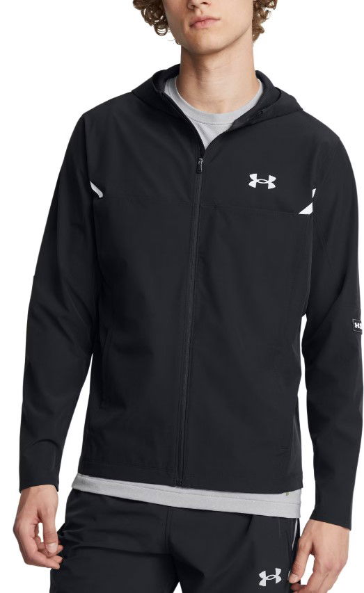 Vindjacka Under Armour Vanish Woven Utility Hooded Jacket Svart | 1389255-001