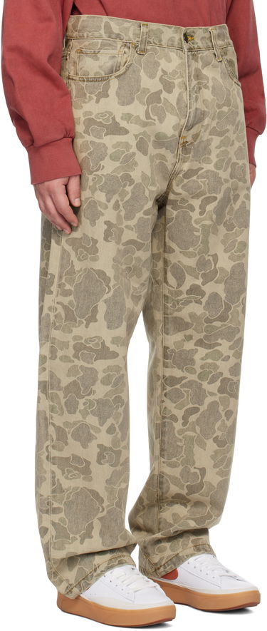 Jeans Carhartt WIP Duck Camo Landon Trousers Beige | I033755, 1