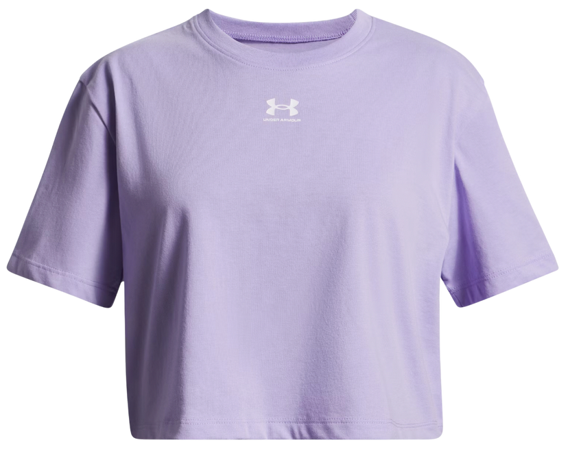 T-shirt Under Armour Rival Short Sleeve T-Shirt Purpur | 1389755-538
