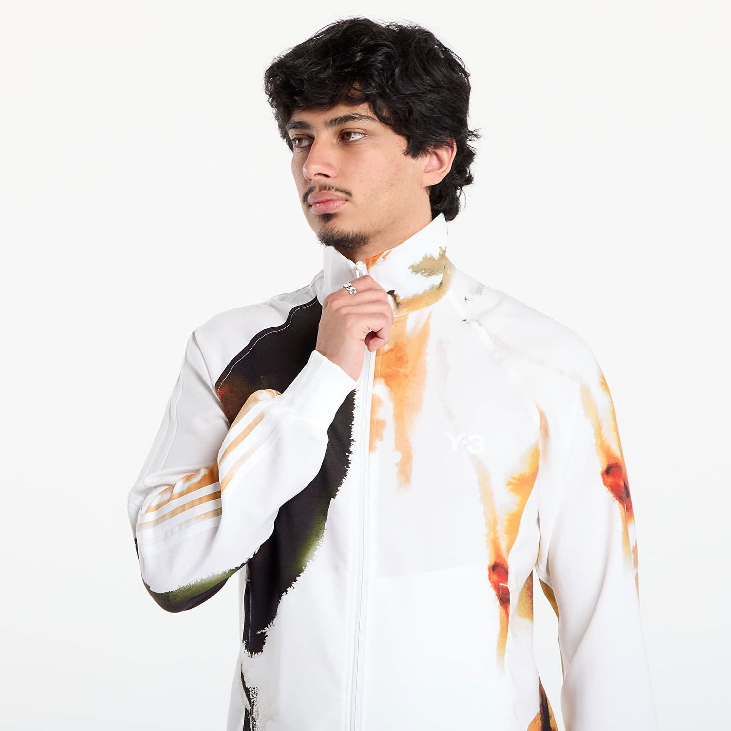 Jacka Y-3 Y-3 AOP 3Stripes Track Jacket Vit | KA9623, 1