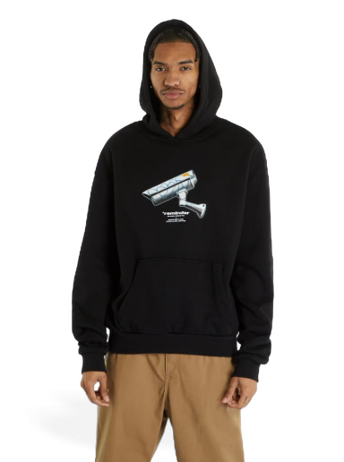 Sweatshirt Urban Classics CCTV Ultraheavy Oversize Hoodie Svart | MT2538-00007
