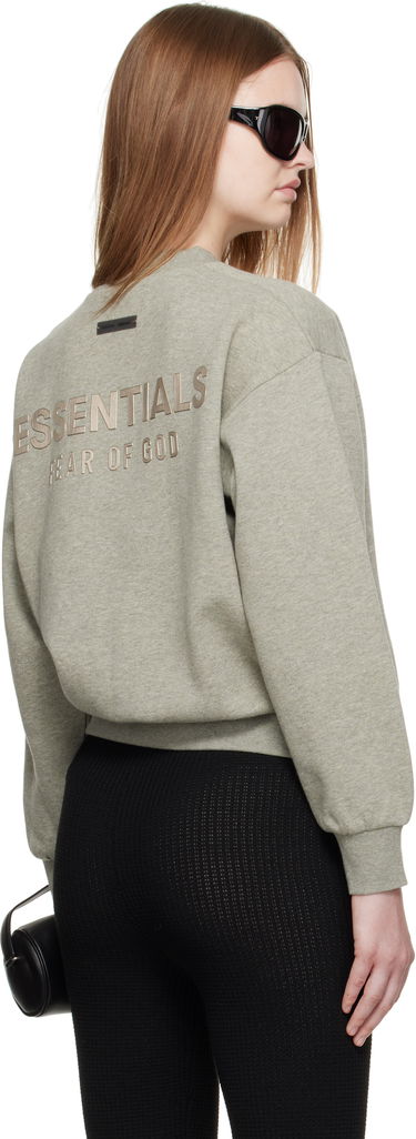 Sweatshirt Fear of God Fear of God ESSENTIALS Classic Fit Crewneck Sweatshirt Grön | 192SP255555FW, 2