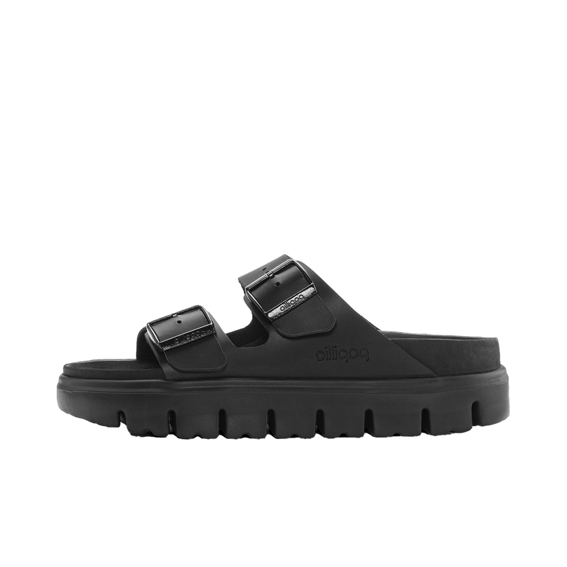 Sneakers och skor Birkenstock Arizona Chunky Leather Narrow Fit Svart | 1024565