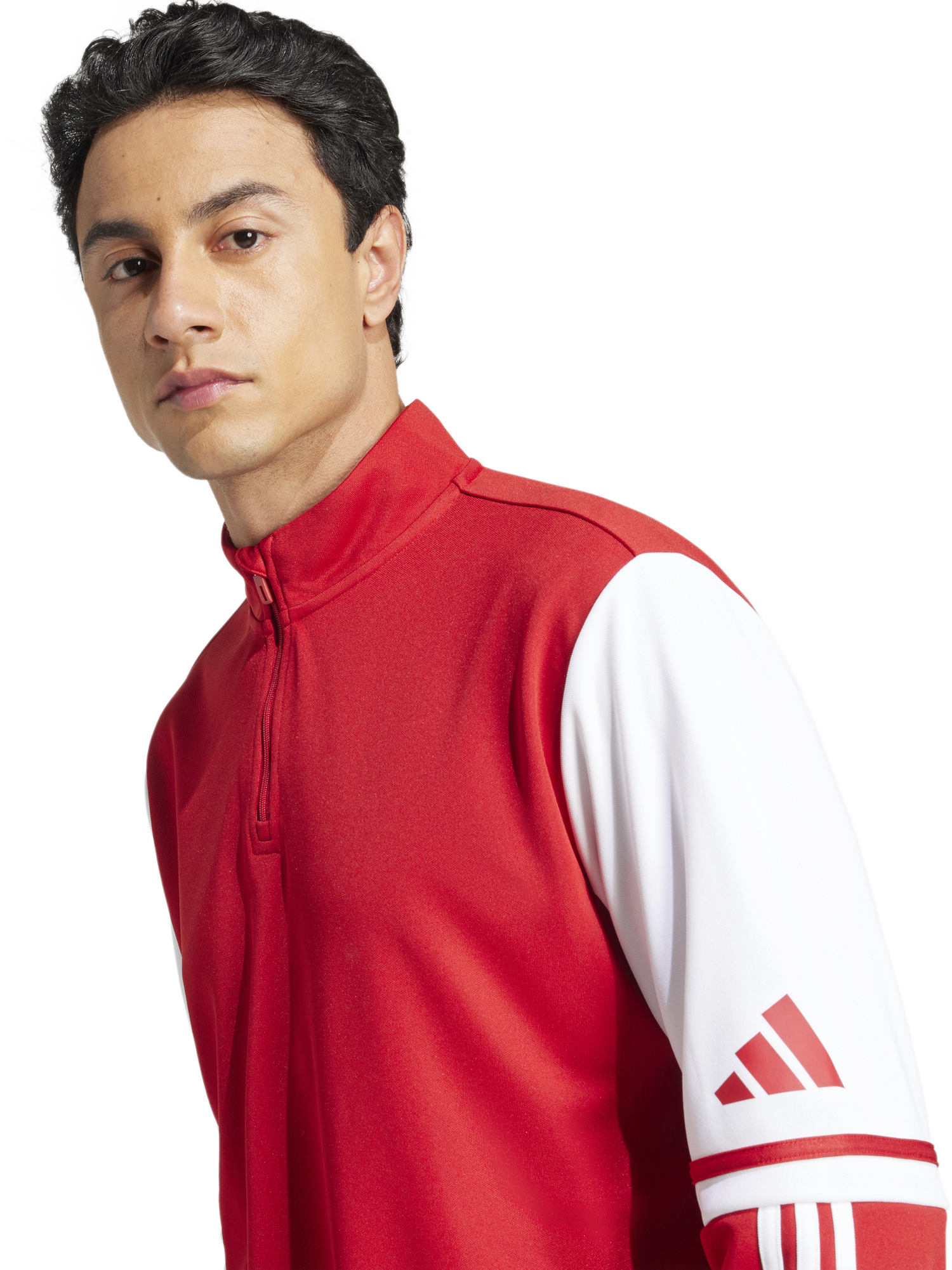 Sweater adidas Originals Adidas SQ25 TR Long Sleeve Top Röd | jd2984, 1