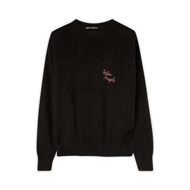 Sweatshirt Palm Angels The Palm Sweater Svart | PMHE007F22KNI0021032, 0