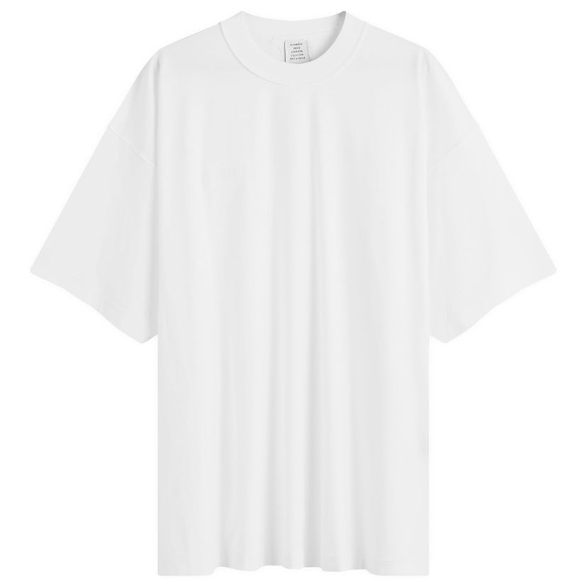T-shirt VETEMENTS Inside Out Label T-Shirt Vit | UA65TR107W
