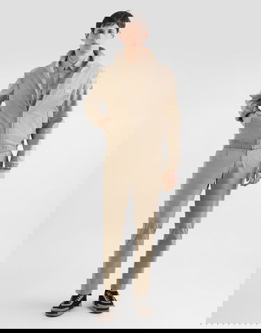 Skjorta Dolce & Gabbana Dolce & Gabbana Men's Extra Fine Poplin Short Sleeve Shirt Beige | G5NN5TFUEFJM3954, 3