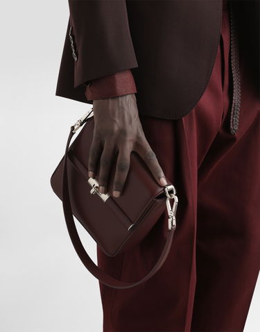 Axelväska Dolce & Gabbana Dolce & Gabbana Deerskin Crossbody Bag Brun | BM2445A803480308, 1