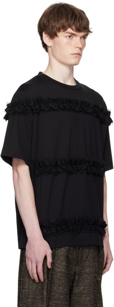 T-shirt Simone Rocha Simone Rocha Ruffle Frill T-Shirt Grön | 5362 0553, 4
