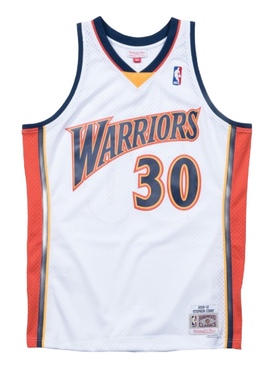Jersey Mitchell & Ness Golden State Warriors Stephen Curry Swingman Jersey Vit | SMJYGS18169-GSWWHIT09SCU