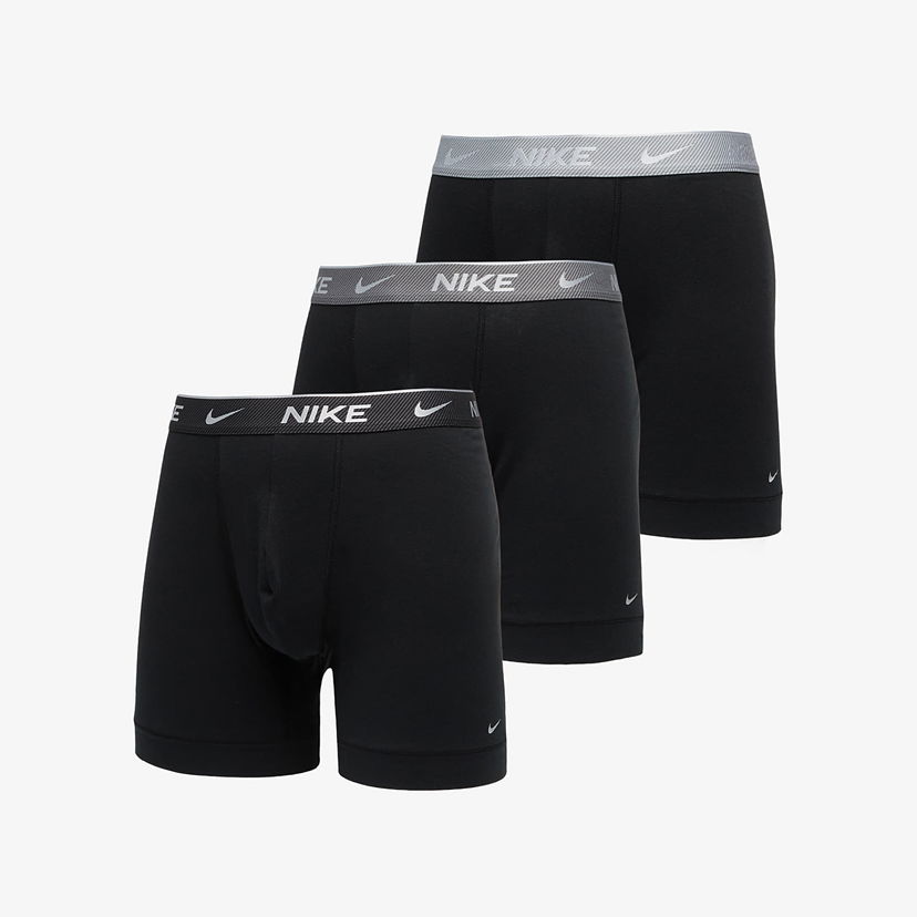 Boxare Nike Dri-FIT Boxer Brief 3-Pack Multicolor Svart | 0000KE1007-UA1