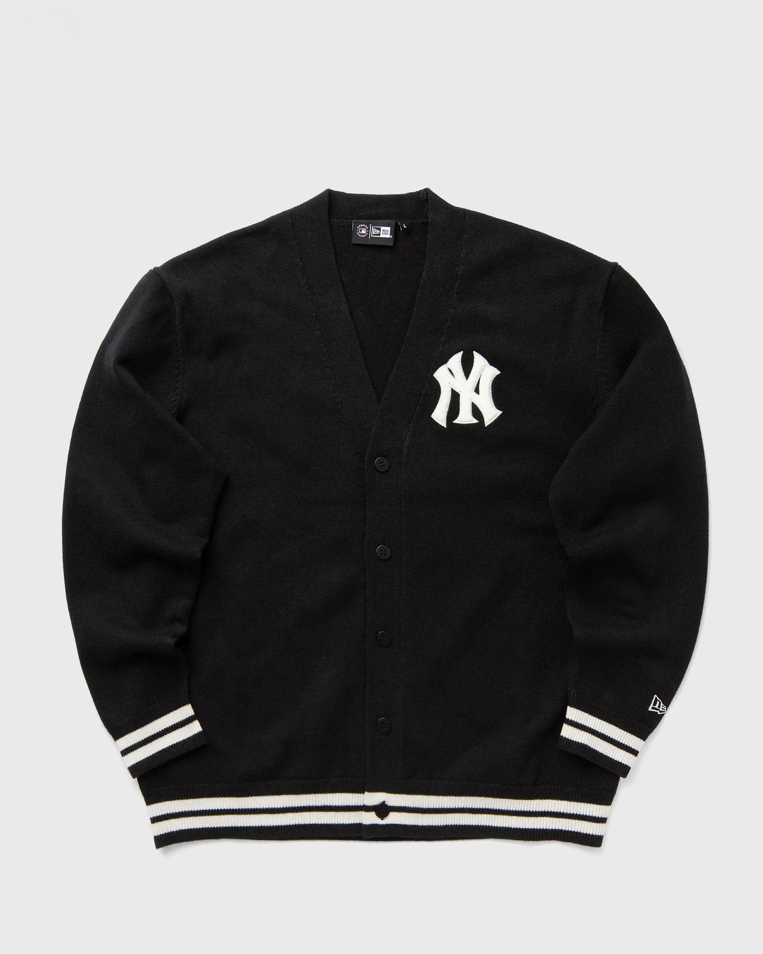 Sweater New Era New York Yankees Knit Cardigan Svart | 60684475, 0