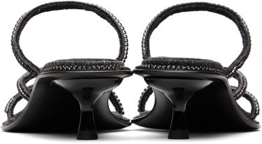 Skovård Diesel D-Havanna Kittie Embellished Denim Heels Svart | Y03603 PR853, 1