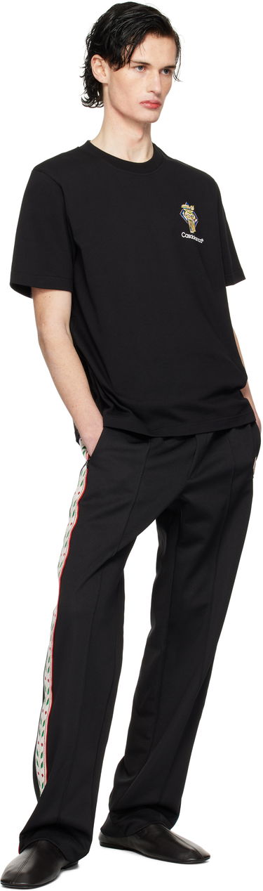 T-shirt Casablanca Diamond Column Graphic T-Shirt Svart | MPS25-JTS-001-06, 3