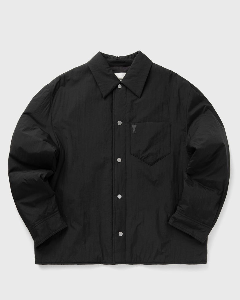Pufferjacka AMI Loose Padded ADC Overshirt XXL Svart | HJK248.PA0009-001