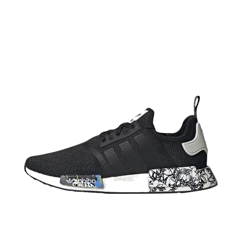 Sneakers och skor adidas Originals NMD R1 Black Graffiti Svart | EH0779
