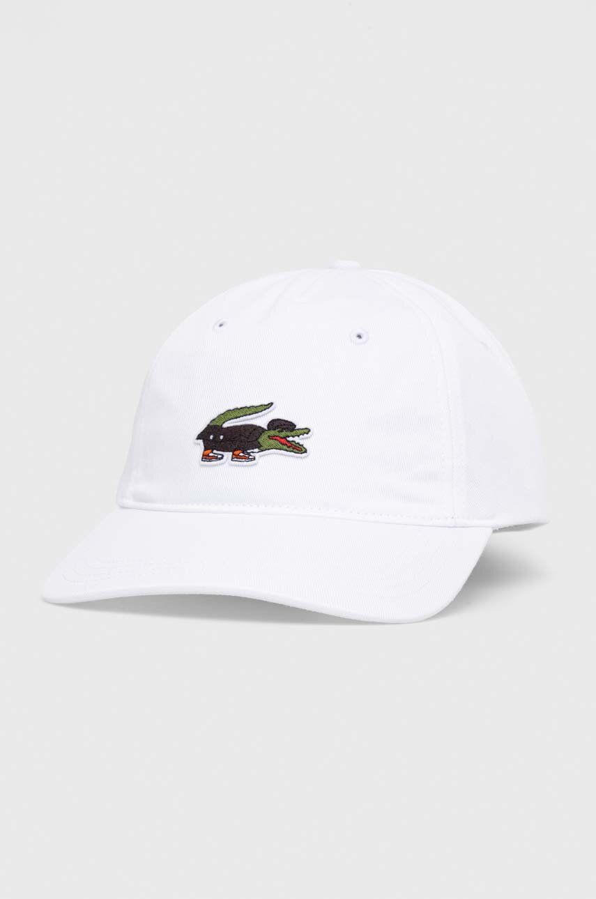 Keps Lacoste x Netflix Show Crocodile Cap Vit | RK7743, 0