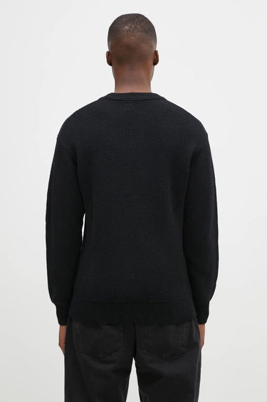 Sweater C.P. Company Knitwear Crew Neck Sweater Svart | 17CMKN228A006595A, 2