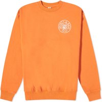 Sweater Sporty & Rich Conneticut Crest Crew Sweat Orange | CRAW2329SQ, 1