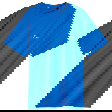 T-shirt Dime Classic Small Logo T-Shirt Blå | DIMEHO2454NVY, 0