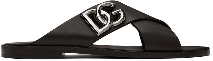 Sneakers och skor Dolce & Gabbana DG Light Slides Svart | A80440AO602