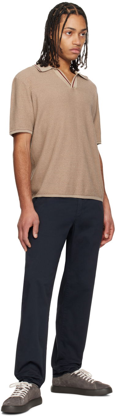 Polotröja rag & bone Rag & Bone Harvey Jonny Collar Polo Beige | MBS24H041BC41, 3