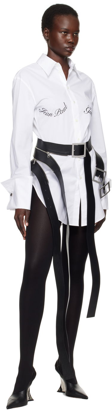 Skjorta Jean Paul Gaultier Jean Paul Gaultier Print Shirt Vit | 25/33-F-CH088I-C071-01, 4