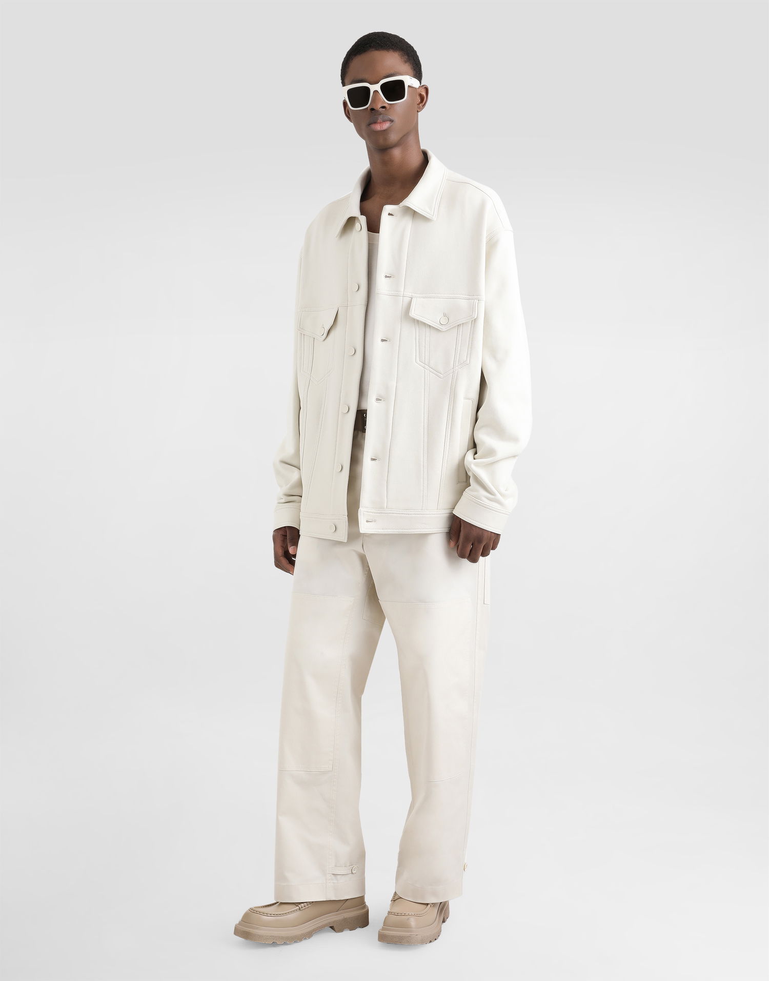 Cargo byxor Dolce & Gabbana Dolce & Gabbana Cotton Cargo Pants With Tag Vit | GP0RSTFUFL3W0802, 1