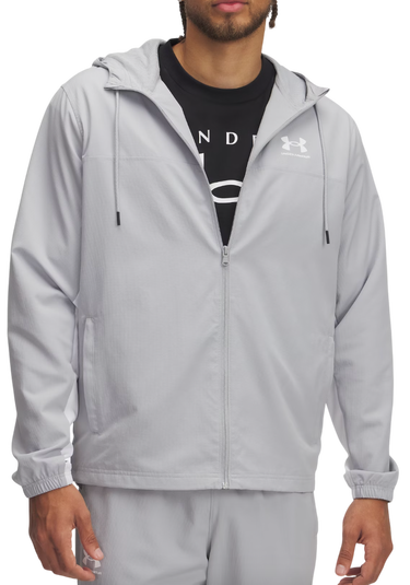 Vindjacka Under Armour UA Rival Woven Windbreaker Jacket Grå | 1390149-011, 0