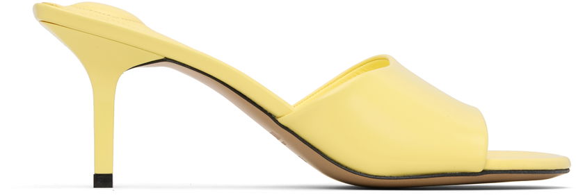 Tillbehör Jacquemus Jacquemus 'The Cubisto' Mules Gul | 25E251FO167-4036