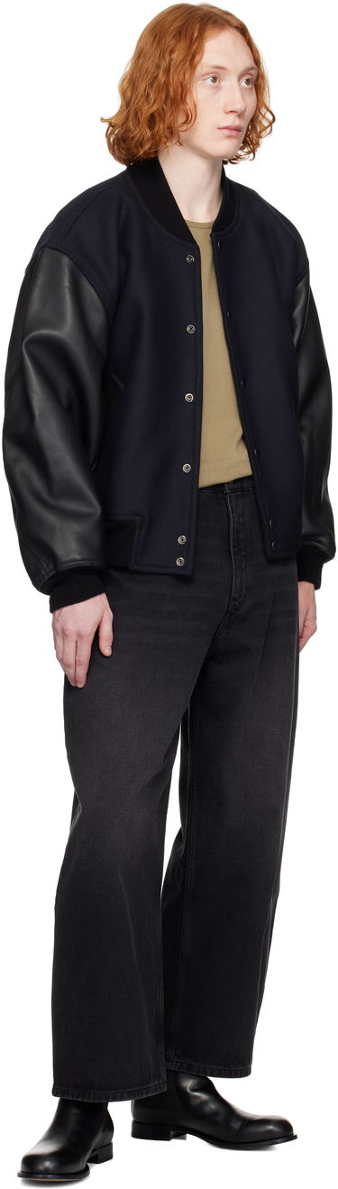 Jeans Studio Nicholson Studio Nicholson Paolo Wide Leg Jeans Svart | PAOLO SNM - 1023, 3