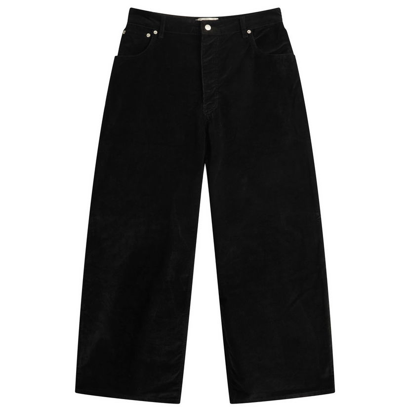 Byxor Studio Nicholson Studio Nicholson Volume Pants, Size Large Svart | PAOLOSNM-1023-BLK