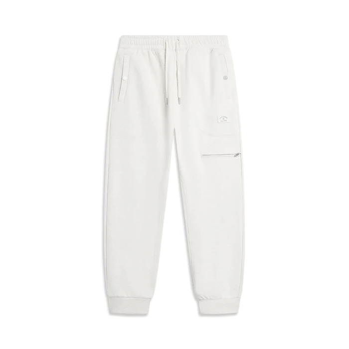 Träningsbyxor Li-Ning Wade Love & Passion Men's Sweatpants Vit | AKLU015-5