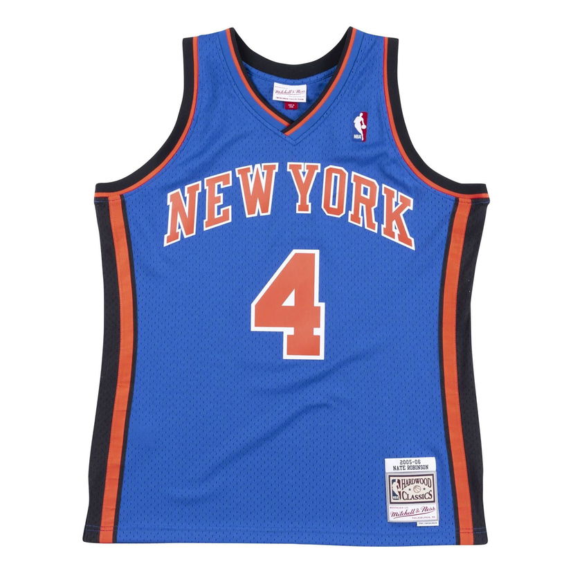 Jersey Mitchell & Ness NBA New York Knicks 'Nate Robinson 4' Swingman Jersey Blå | SMJYGS18444-NYKROYA05NRB