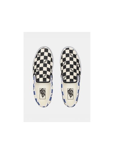 Sneakers och skor Vans Classic Slip-On Big Check Vit | VN0A4U38WRT, 4